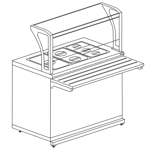 Мармит вторых блюд паровой Luxstahl МВП (С)-1200 Premium (камень) Мармит вторых блюд паровой Luxstahl МВП (С)-1200 Premium (камень)