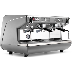 КОФЕМАШИНА рожковая Nuova Simonelli Appia LIFE 2gr S 220V metallic grey+high groups+economizer