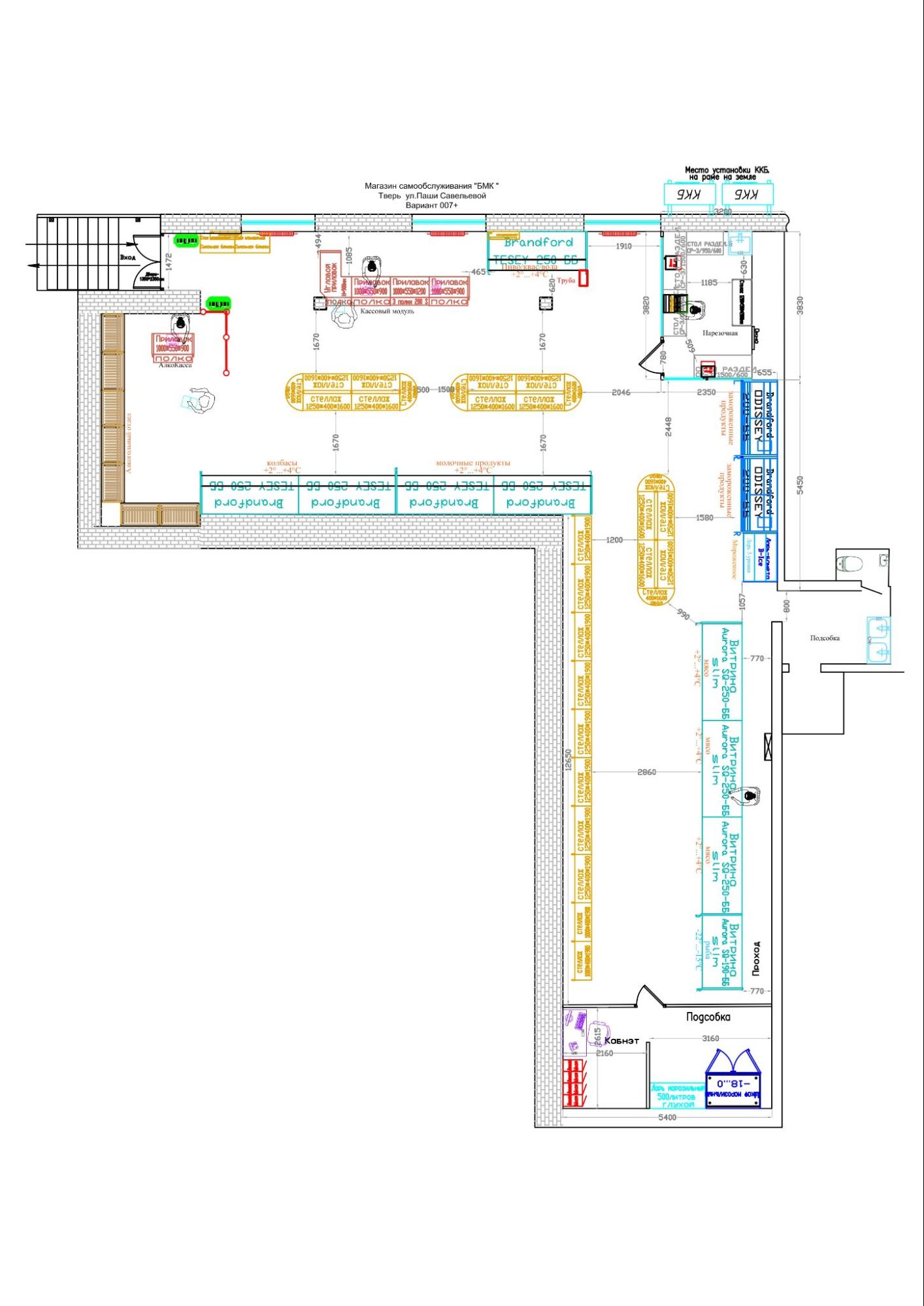 Открытие &quot;под ключ&quot; 35 магазинов розничной сети  магазинов &quot;БМК&quot;