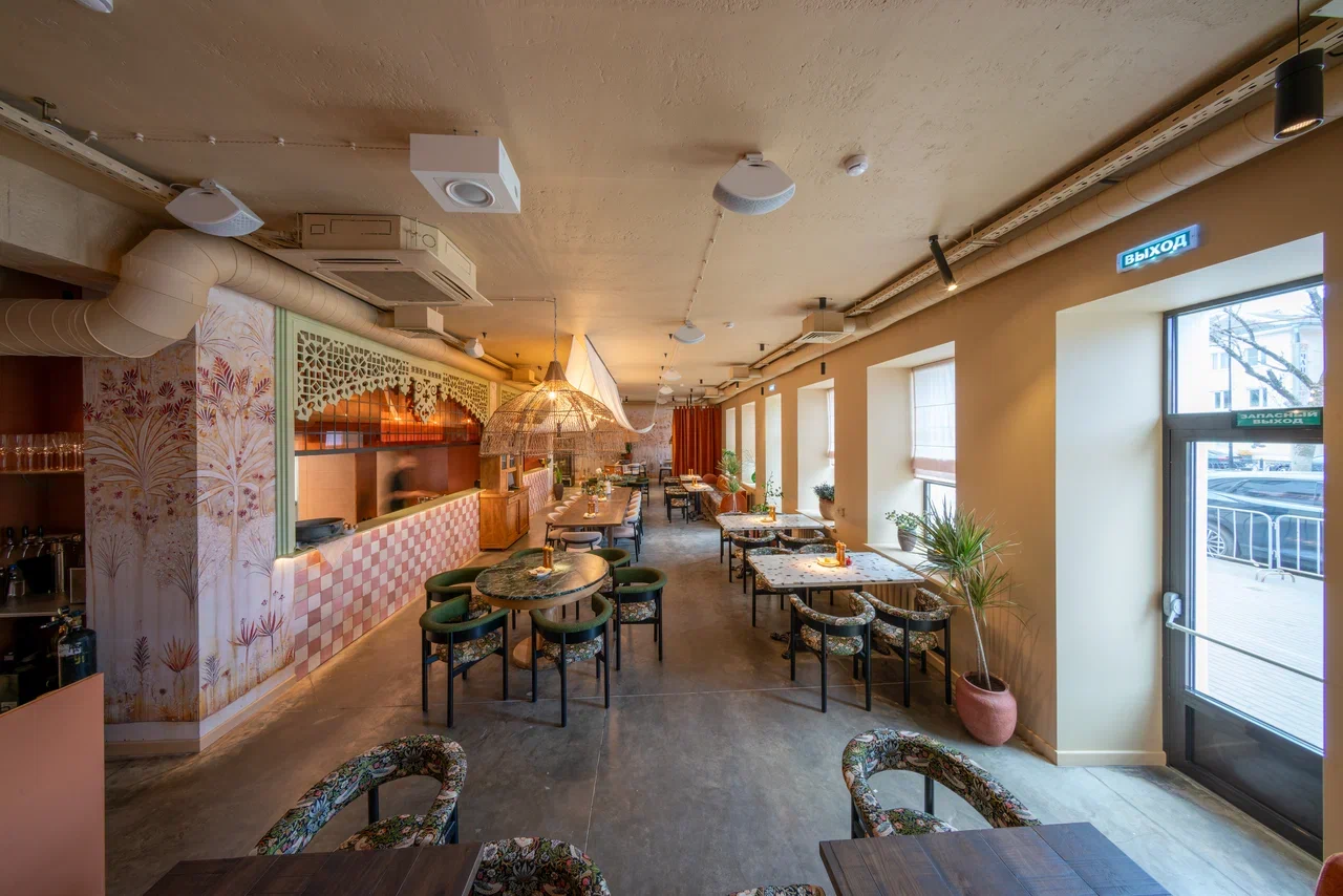 Грузинский ресторан &quot;Цверик&quot; &quot;под ключ&quot;: проектирование, оборудование, посуда и монтаж