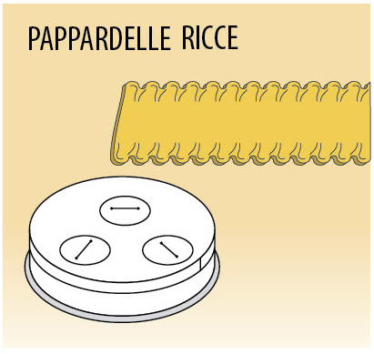 Насадка FIMAR для MPF 2,5/MPF 4 PAPPARDELLE RICCE