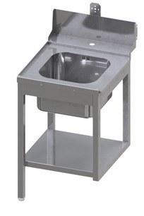 Стол предмоечный универсальный Luxstahl СПМП-6-1 без душирующего устройства (338 127)