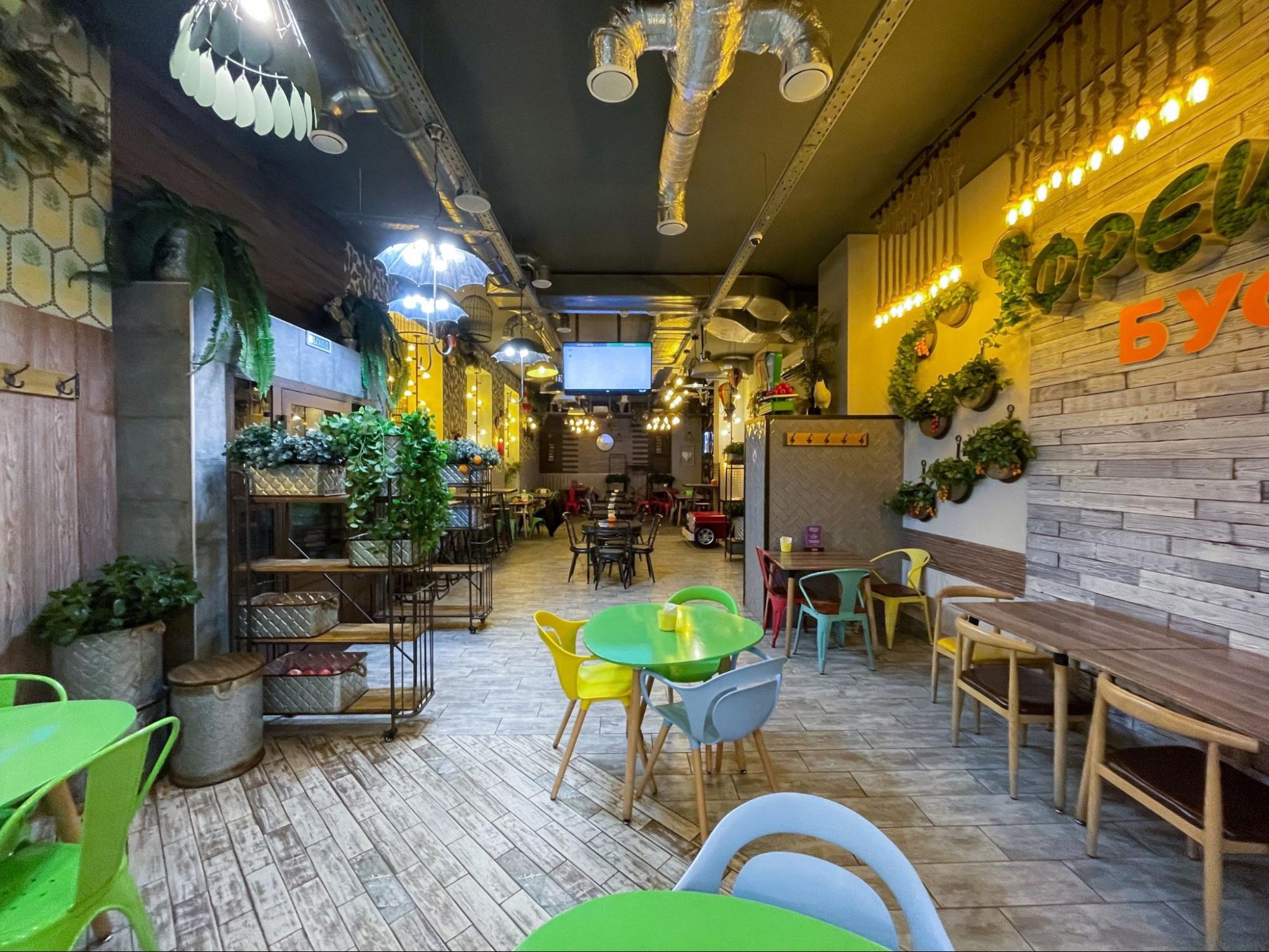 Сеть столовых правильного питания “Фреш Буфет” “под ключ”: проектирование, коммуникации, оборудование и монтаж