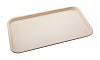 Поднос столовый из полипропилена 525х325 мм бежевый [4660011181325]