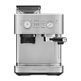 Кофемашина Kitchen Aid полуавтоматическая эспрессо с кофемолкой, нержавеющая сталь