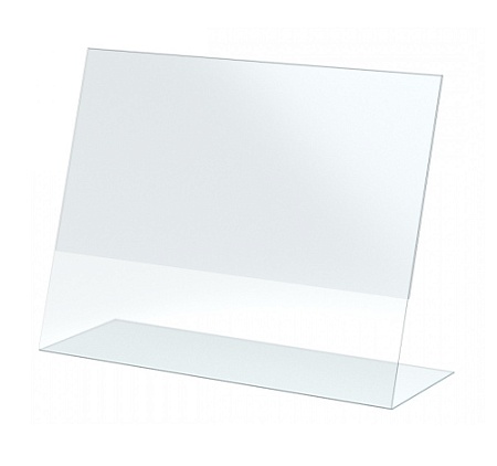 Ценникодержатель 90х70 L-образный  набор 20 шт