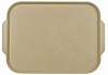 Поднос столовый из полистирола 450х355 мм бежевый [1730]