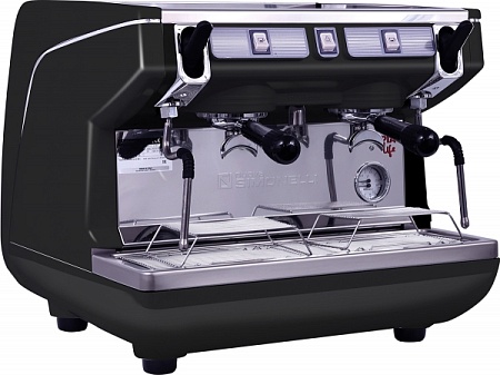 КОФЕМАШИНА - полуавтомат Nuova Simonelli Appia Life Compact 2Gr S 220V black eco+high groups 167633