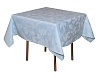 Скатерть 1,50х1,50 м «Валенсия флор» голубая