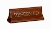 Табличка настольная «Reserved» 180х70 мм