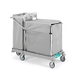 Тележка для горничной Green Hotel 917 с колесами 140 мм