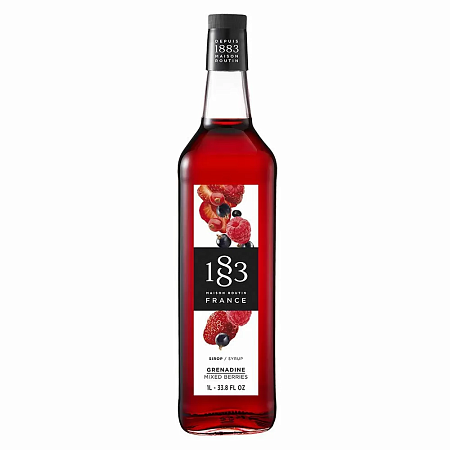 Сироп 1883 Maison Routin Гренадин (Mixed Berries), 1 литр