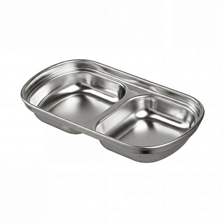 ЕМКОСТЬ для соуса квадратная двойная нерж. [RGS-FC7421-B]