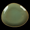 ТАРЕЛКА фигурная 10,25" 260мм, зеленый "Corone Primavera"