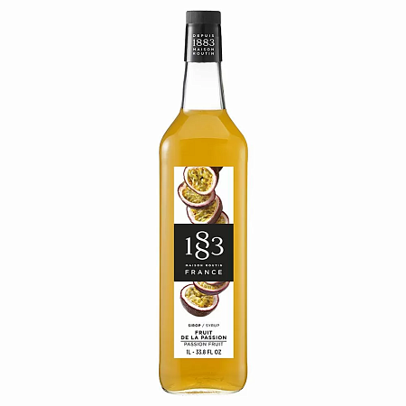 Сироп 1883 Maison Routin Маракуйя (Passion Fruit), 1 литр