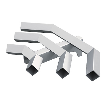 Направляющие для подносов для модуля углового внутреннего Luxstahl УВ-90 Premium (нерж.)