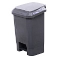 Мусорный контейнер полимерный 30 л с педалью и пакетодержателем [37802]
