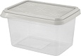 Контейнер 0,7 л 143х98х84 мм с крышкой ПП [РТ1136 11 024]