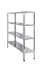 Стеллаж кухонный Luxstahl СР-1800*1800*400/4