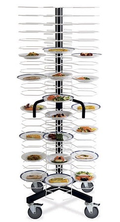 Тележка-шпилька MetalCarrelli на 96 тарелок (240 мм и 310 мм) [3011]