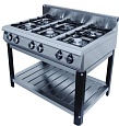 Плита 6-ти горелочная газовая Ф6ПГ/800 (на подставке) Grill Master (50005)