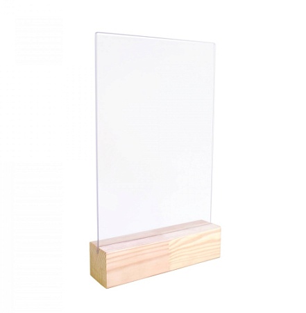 Тейбл тент А5 на дер.основ. 40х40