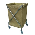 Тележка для перевозки белья 62x62x98 см 150 л [H0312]