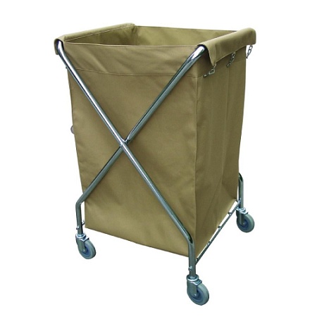 Тележка для перевозки белья 62x62x98 см 150 л [H0312]