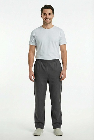 Брюки мужские серый (1120) с карманами [00200 р.50] ЛК