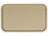 Поднос столовый из полипропилена 530x330 мм бежевый