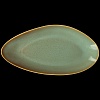 БЛЮДО 15" 382х200мм, зеленый "Corone Primavera"