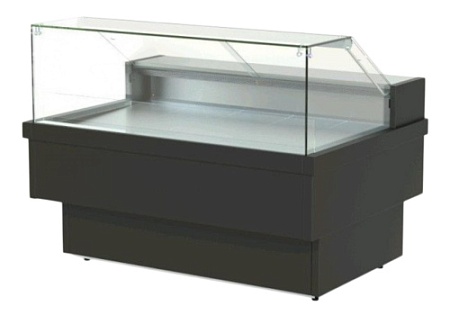 Витрина холодильная Премьер Куба 250 ВС (-4...+2) RAL 9005 черный муар