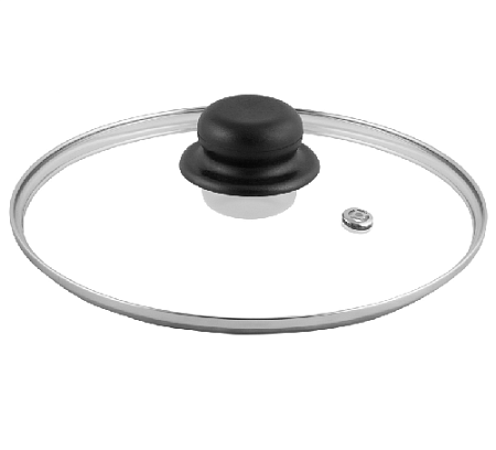 Крышка с пароотводом d=20см стекло [GF20P]