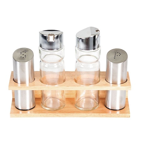Набор для специй (4 предмета), металл  [99002176]