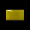 БЛЮДО прямоугольное 9" 230х135х20мм, желтый "Corone Cocorita"