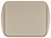 Поднос столовый из полистирола 450х350 мм бежевый [422106607]