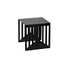 Подставка-куб Треугольник 150х150х150 мм черный Luxstahl
