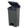 Мусорный контейнер полимерный 60 л  с педалью и пакетодержателем [36518]