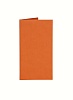 Папка-счет 220х120 мм Soft-touch, цвет: оранжевый