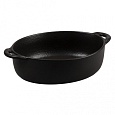 Блюдо для подачи и запекания "Black Raw Stellar" 18,5*15*5,3см