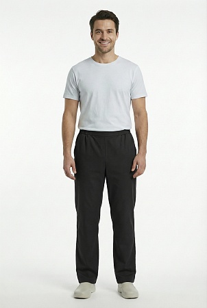 Брюки мужские черные с карманами [00200 р.48] ЛФ