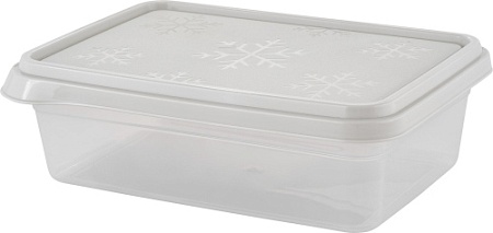 Контейнер 0,8 л 180х124х55 мм с крышкой ПП [РТ1137 11 024]
