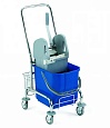 Тележка для уборки Sting 25 (1*25 л), хромир. с U-образной хром.ручкой и отжимом [00006072]