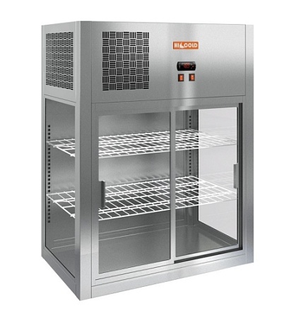 Настольная пристенная холодильная витрина HICOLD VRH 990