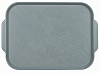 Поднос столовый из полистирола 450х355 мм серый [1730]