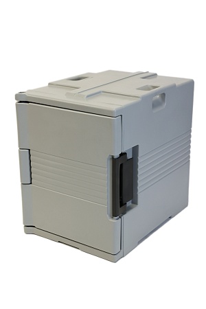 Термоконтейнер TRIBECA фронтальный серый  86л 465х610х630 мм