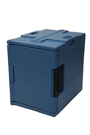 Термоконтейнер TRIBECA фронтальный синий 86л 658х475х657 мм