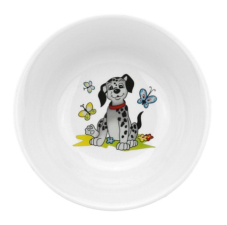 Салатник' 145 мм 360 мл Озорные щенки фарфор