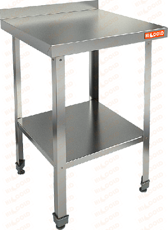 СТОЛ пристенный с бортом и полкой HICOLD НСО-7/6БП ЭН 281411