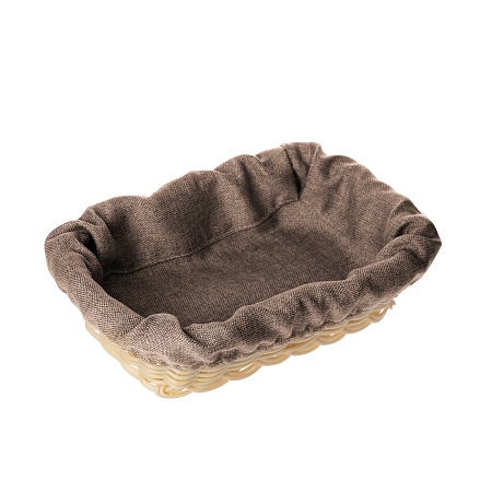 ЧЕХОЛ ДЛЯ КОРЗИНКИ РОГОЖКА коричневый цвет 5 (кт1915 кт1914 прямоугольный)